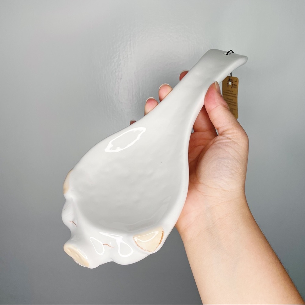Ceramic Pig Spoon Rest (NWT)